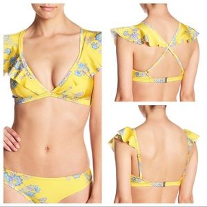Sam Edelman Yellow Provençal Bikini
